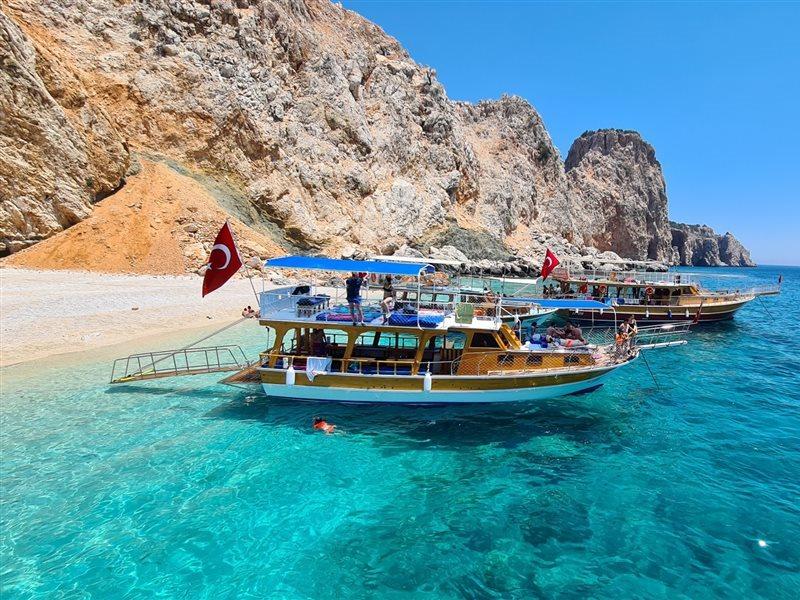 Papirus Hotel Adrasan Buitenkant foto